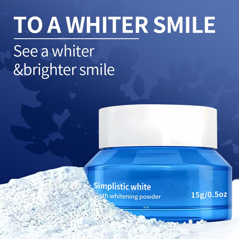 Teeth Whitening Near Me - ผงฟอกฟันขาวสูตรเรียบง่าย ขจัดคราบฟัน ลดคราบพลัค ฟันขาวกระจ่างใส ผลิตภัณฑ์ดูแลช่องปากประจำวัน