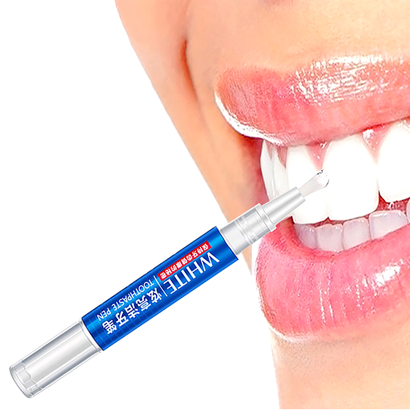 Teeth Whitening Pens - ปากกาเจลฟอกสีฟัน 3 มล. ขจัดคราบ ทำให้ฟันขาวขึ้น ขจัดคราบพลัคได้อย่างมีประสิทธิภาพ