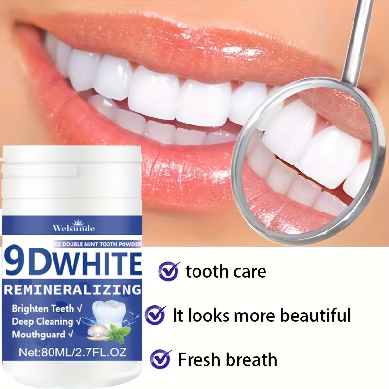 ผงฟันไฮโดรซีอะพาไทต์ 9D ไวท์ ร - Teeth Whitening Near Me บทวิจารณ์และราคา