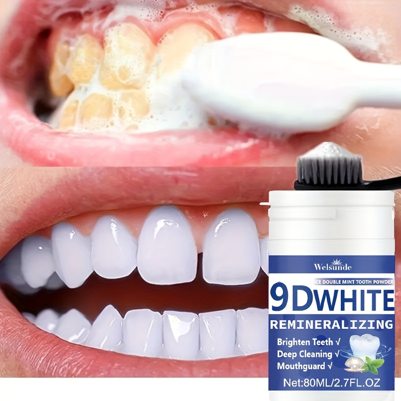 ผงฟันไฮโดรซีอะพาไทต์ 9D ไวท์ ร - Teeth Whitening Near Me บทวิจารณ์และราคา
