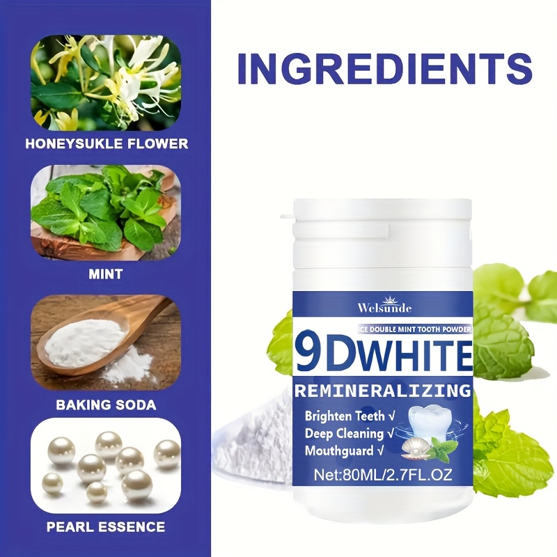 ผงฟันไฮโดรซีอะพาไทต์ 9D ไวท์ ร - Teeth Whitening Near Me บทวิจารณ์และราคา