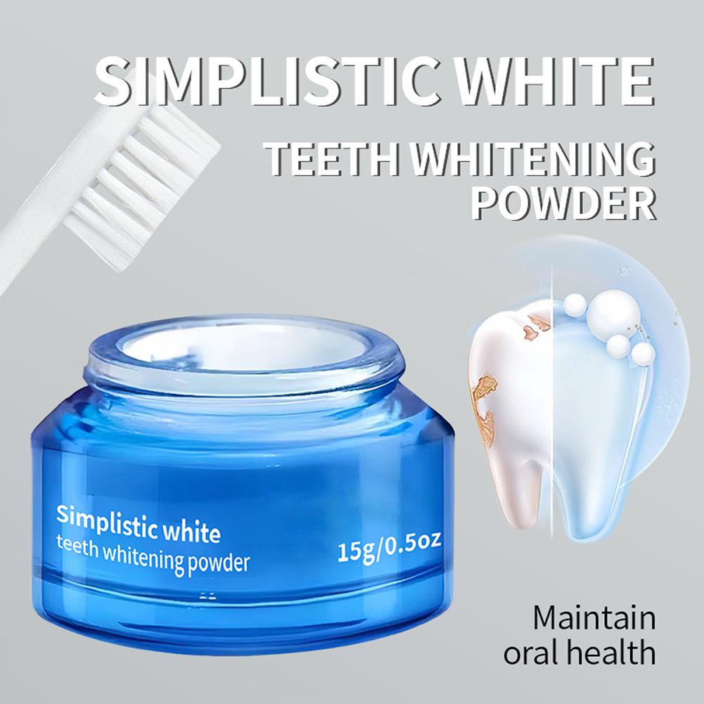 ผงฟอกฟันขาวสูตรเรียบง่าย ขจัดค - Teeth Whitening Near Me บทวิจารณ์และราคา
