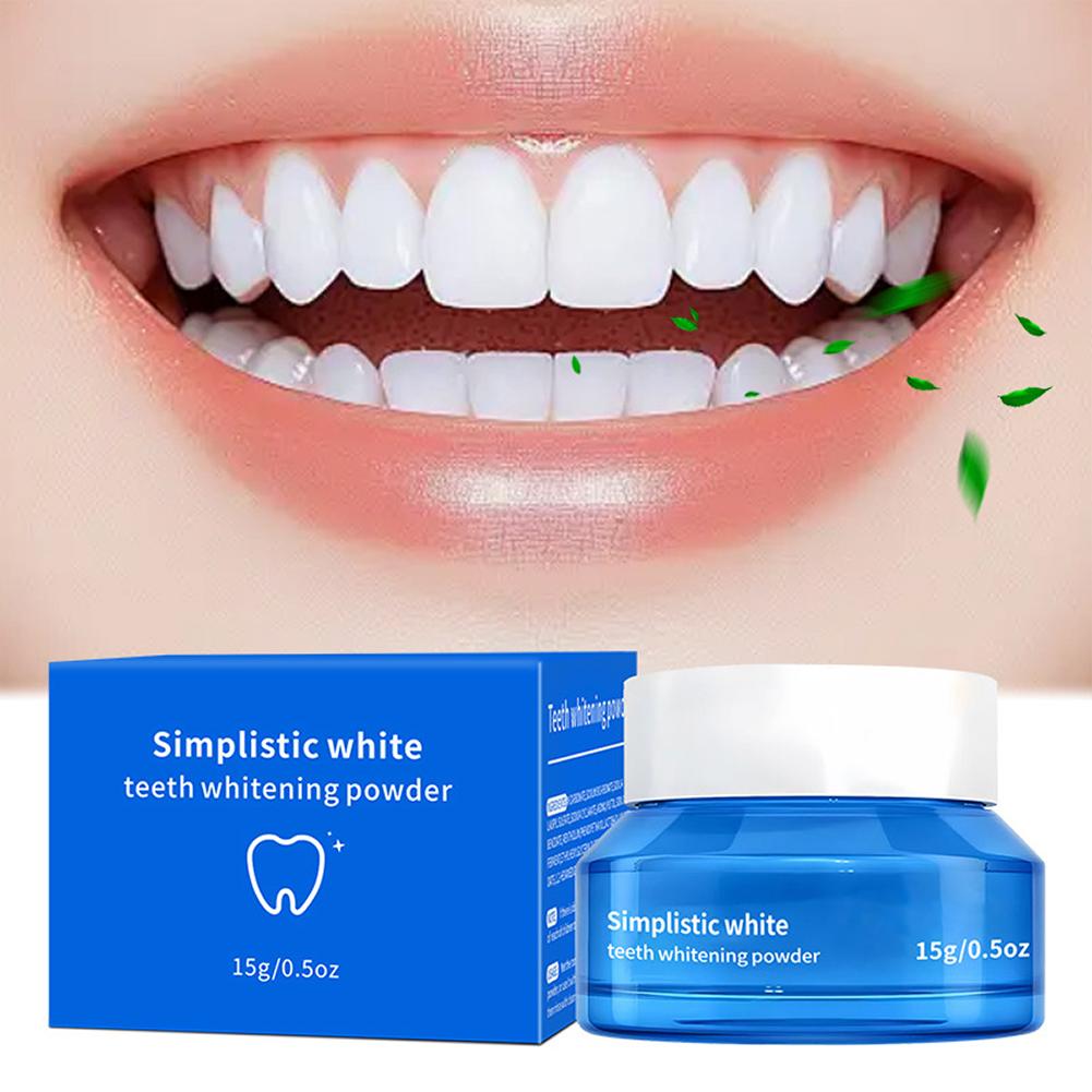 ผงฟอกฟันขาวสูตรเรียบง่าย ขจัดค - Teeth Whitening Near Me บทวิจารณ์และราคา