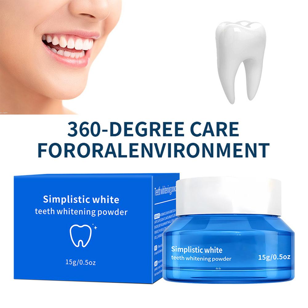 ผงฟอกฟันขาวสูตรเรียบง่าย ขจัดค - Teeth Whitening Near Me บทวิจารณ์และราคา
