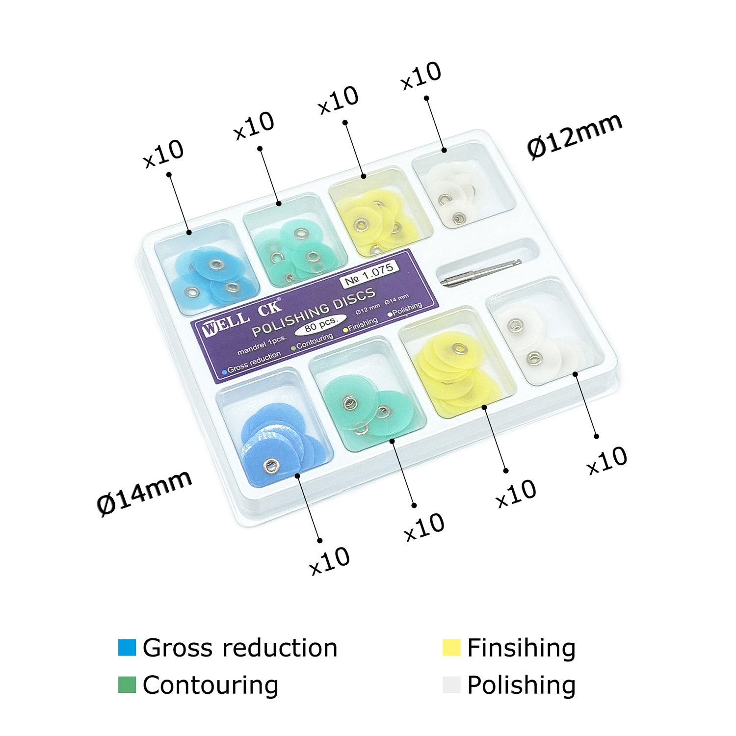 WELL CK 40/80 ชิ้นทันตกรรมแผ่น - Teeth Whitening Kit บทวิจารณ์และราคา