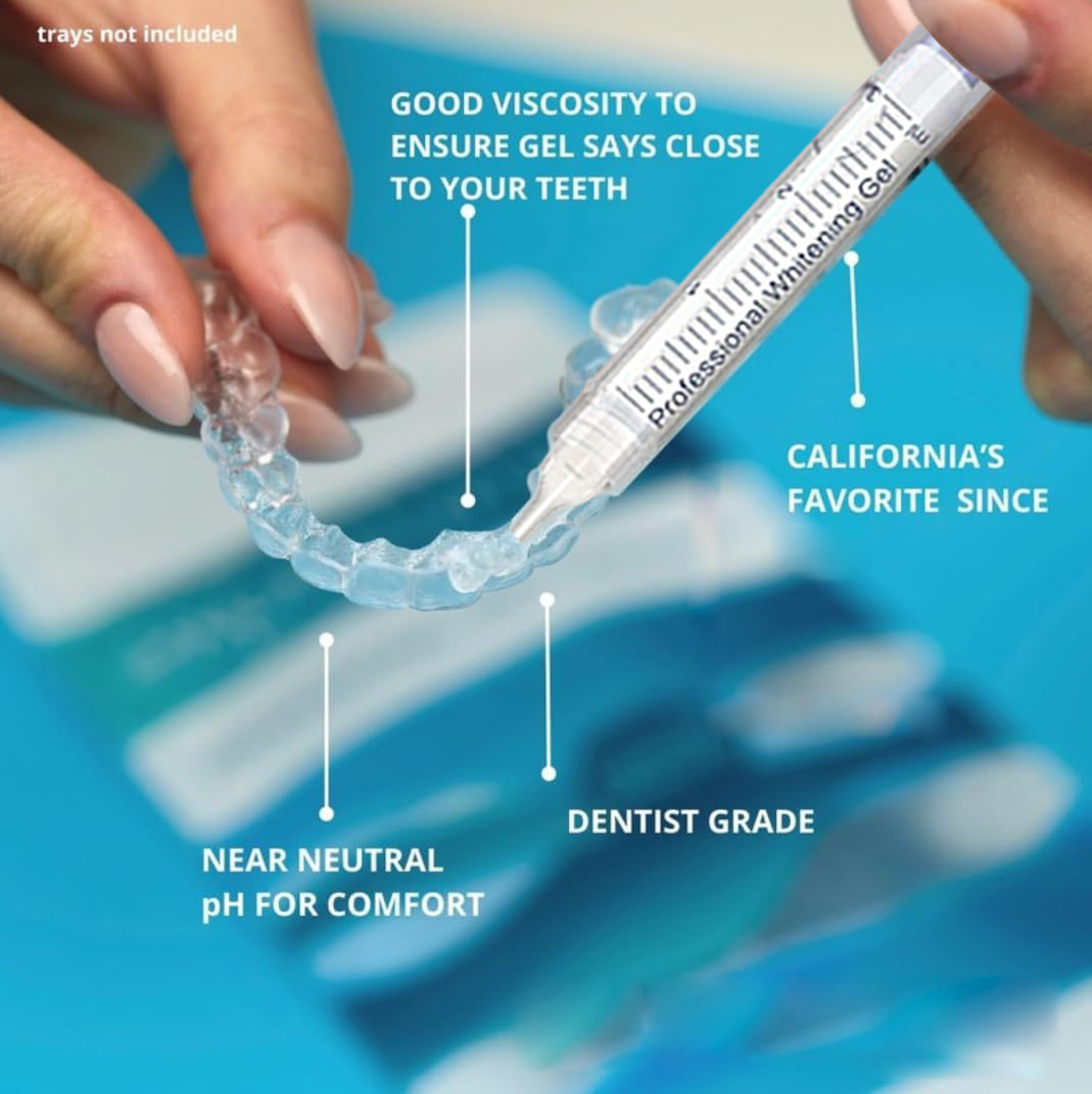 เจลฟอกสีฟันแบบเติม หลอดฉีดยาเจ - Teeth Whitening Kit บทวิจารณ์และราคา
