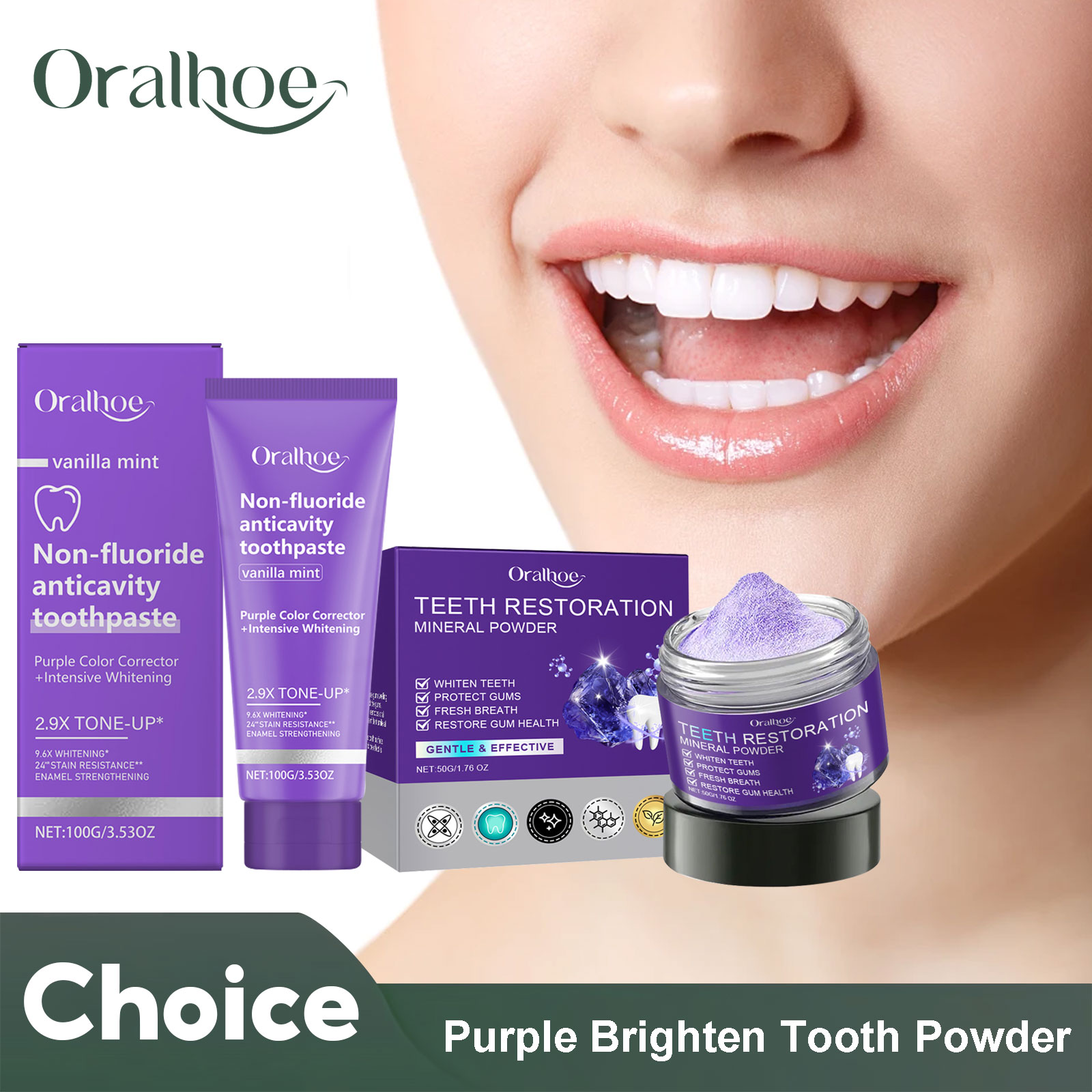 Teeth Restoration Mineral Powd - Teeth Whitening Near Me บทวิจารณ์และราคา