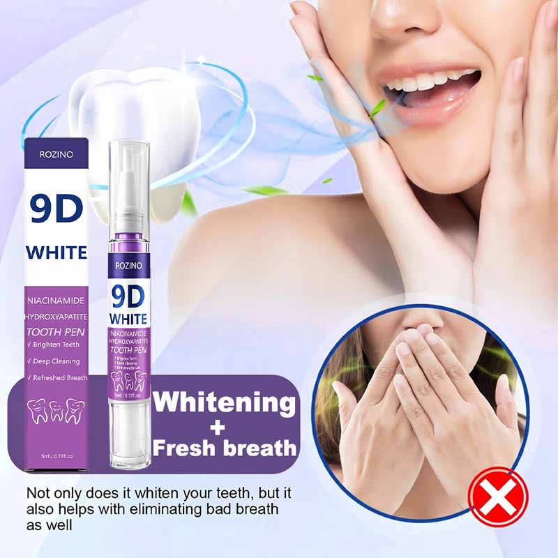 ROZINO 9D ปากกาฟอกฟันขาว ไนอะซ - Teeth Whitening Pens บทวิจารณ์และราคา