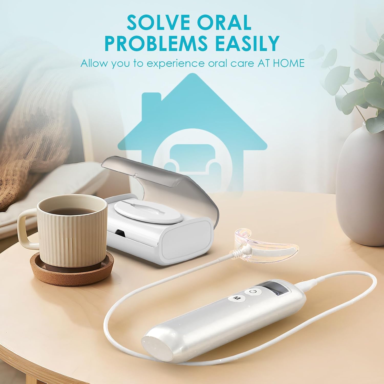 เครื่องเร่งฟอกสีฟัน 16 LED แสง - Teeth Whitening Kit บทวิจารณ์และราคา