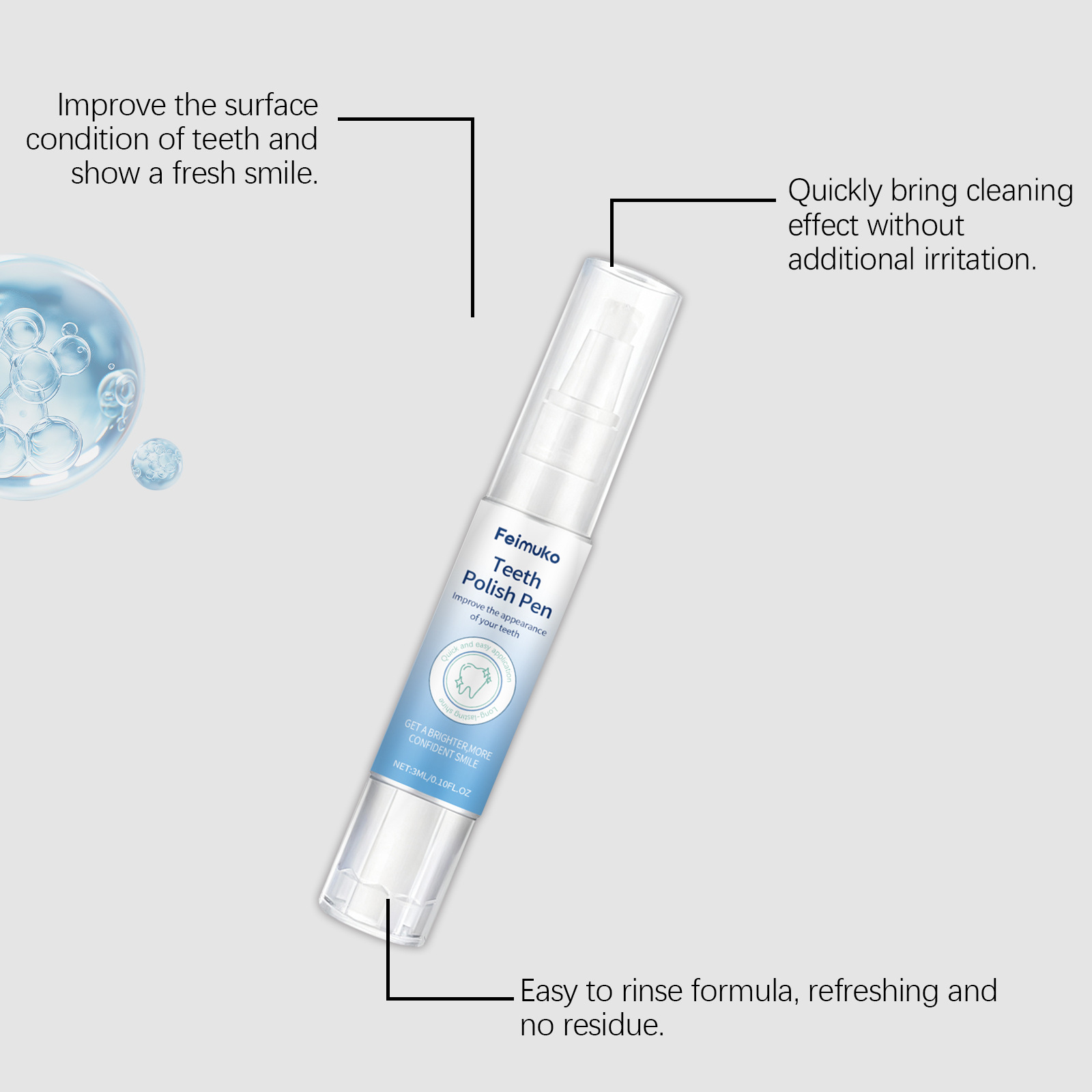 สีทาฟอกฟันขาวทันที สีทาฟันขาวต - Teeth Whitening Pens บทวิจารณ์และราคา